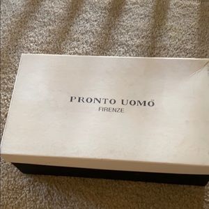 Patent leather dress shoes